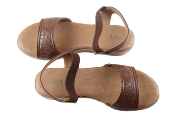 Lotusstride RoseLuxe Premium Rose Gold Accent Heels for Women Footwear - Luxurious Comfort - Lotusstride
