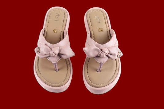 Lotusstride KnotSoCute Casual Knot Detail Sandals - Chic Women Footwear for Comfort and Style - Lotusstride
