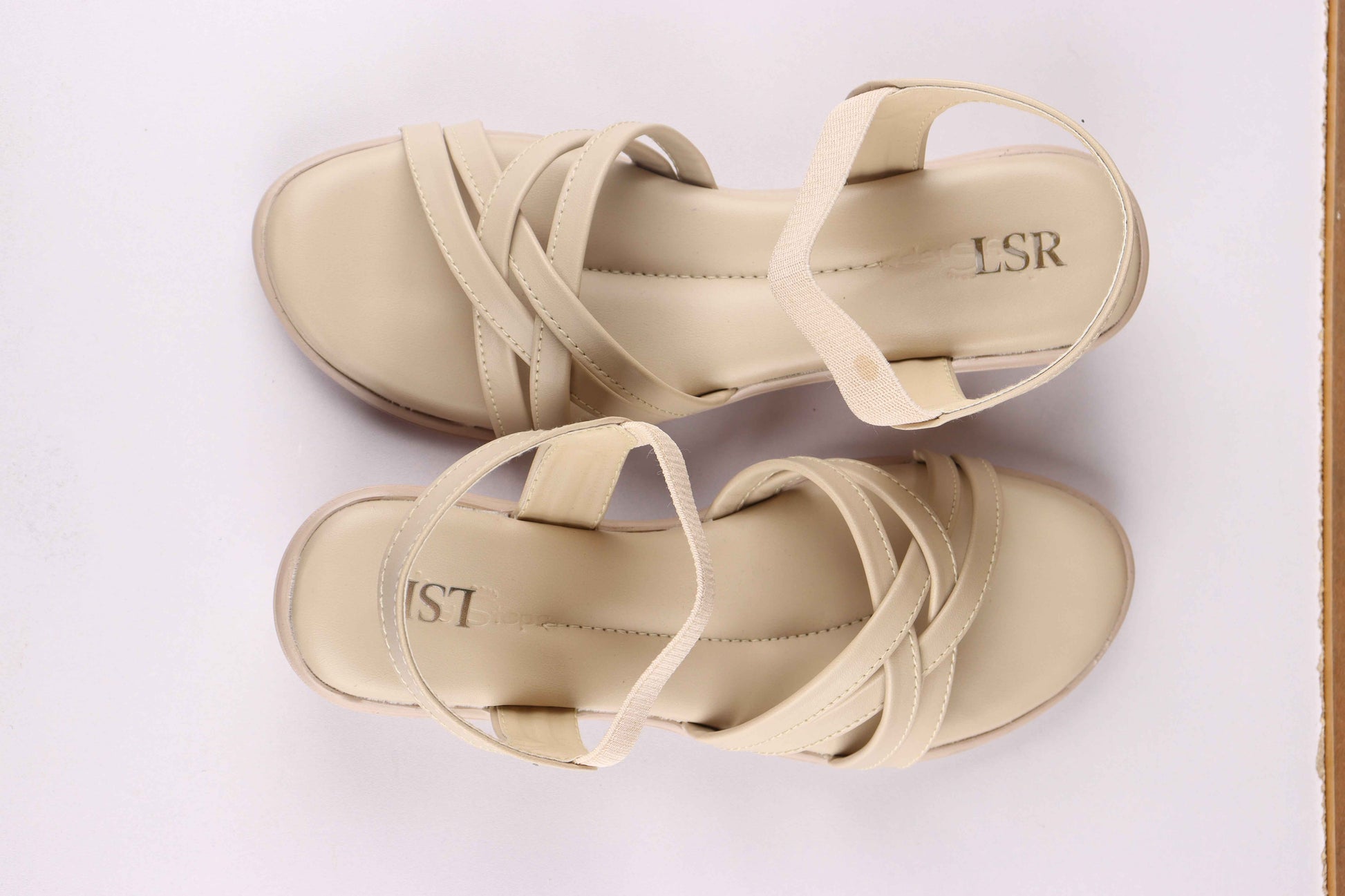 Lotusstride Blush Crisscross Slide Sandals - Soft & Supportive Women Footwear - Lotusstride