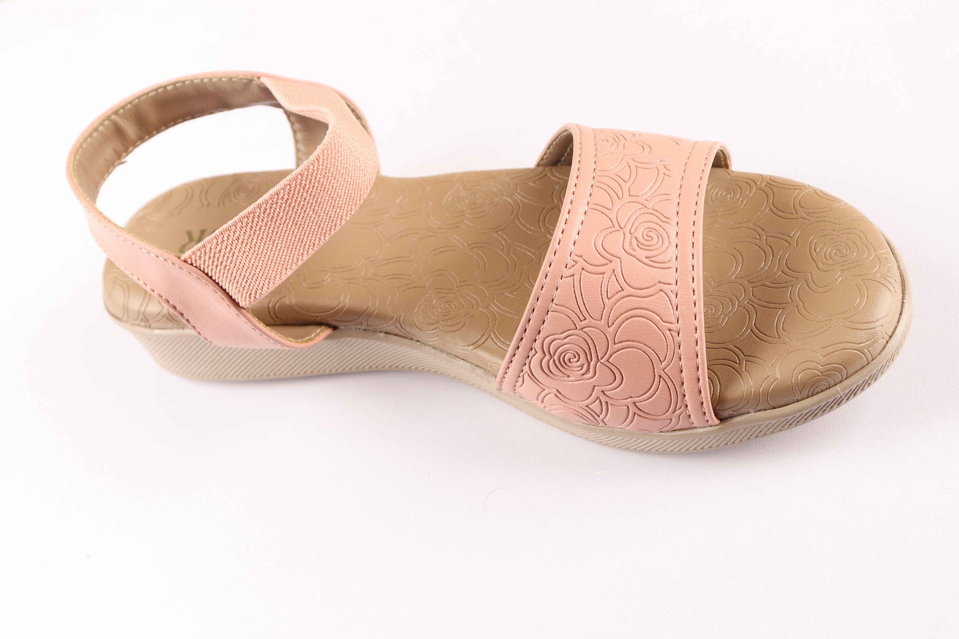 Lotusstride RoseLuxe Premium Rose Gold Accent Heels - Luxurious Comfort in Women Footwear - Lotusstride