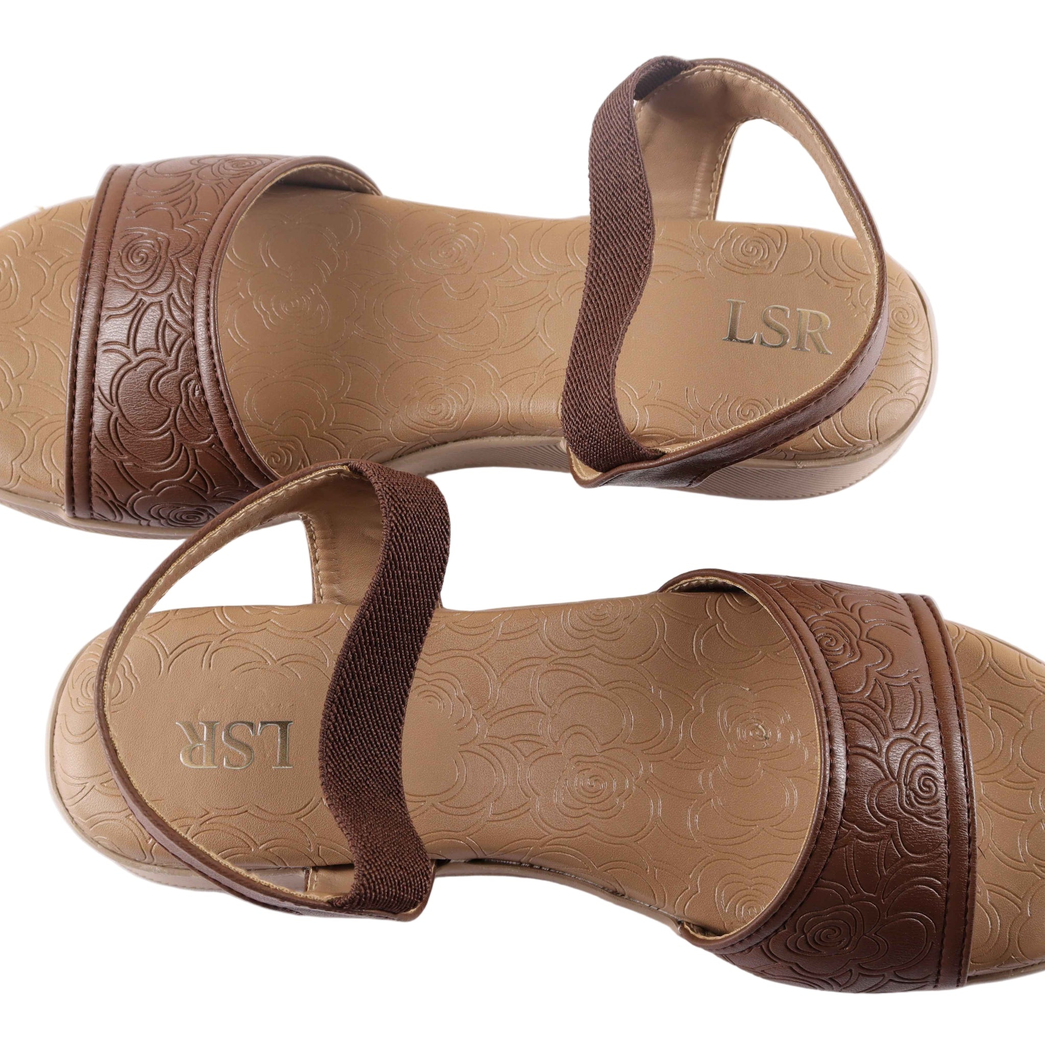 Lotusstride RoseLuxe Premium Rose Gold Accent Heels for Women Footwear - Luxurious Comfort - Lotusstride