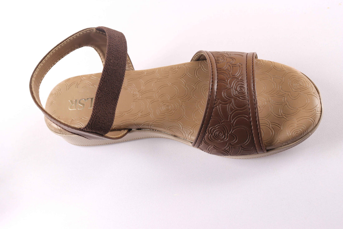 Lotusstride RoseLuxe Premium Rose Gold Accent Heels for Women Footwear - Luxurious Comfort - Lotusstride