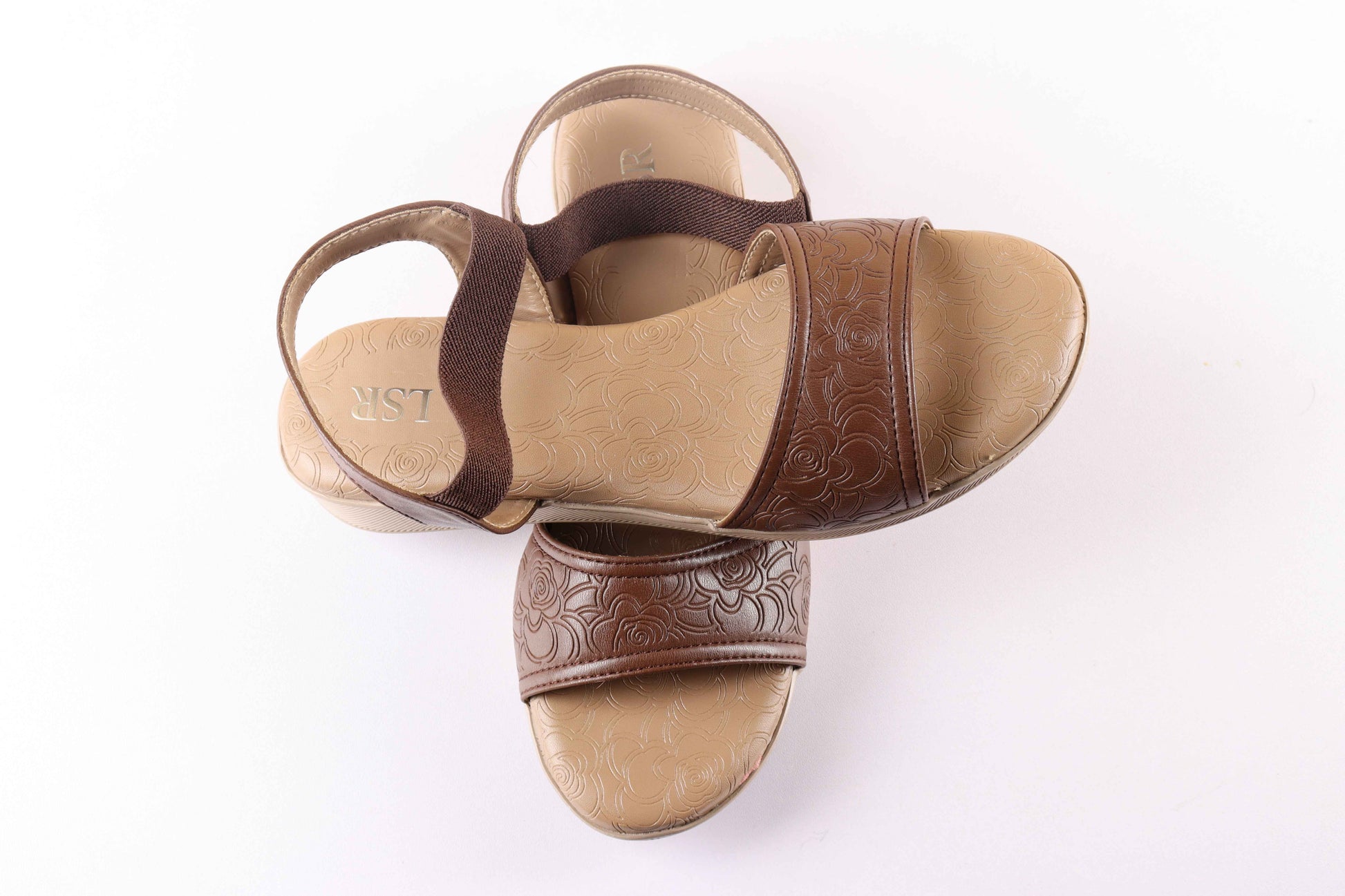 Lotusstride RoseLuxe Premium Rose Gold Accent Heels for Women Footwear - Luxurious Comfort - Lotusstride