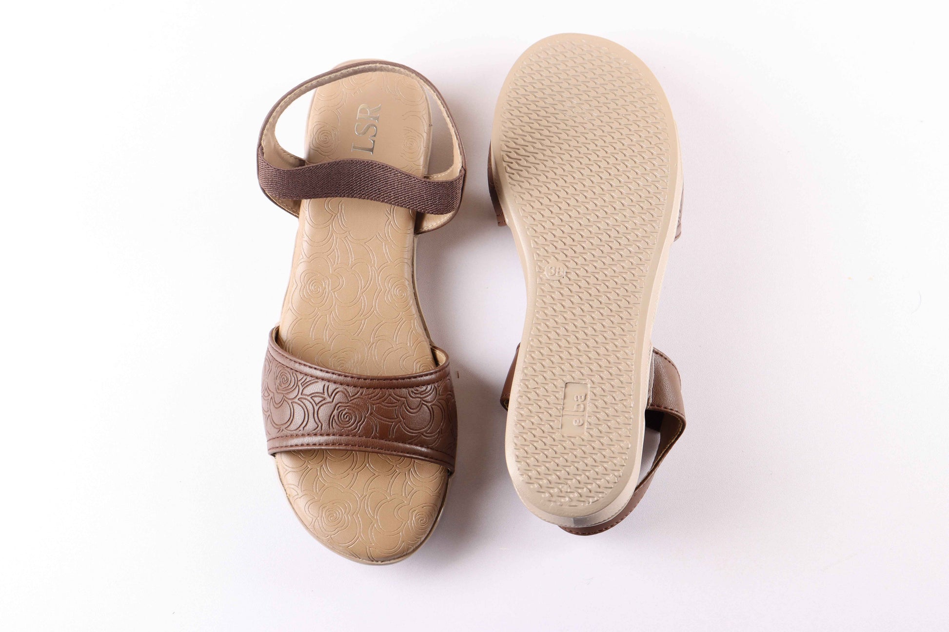 Lotusstride RoseLuxe Premium Rose Gold Accent Heels for Women Footwear - Luxurious Comfort - Lotusstride