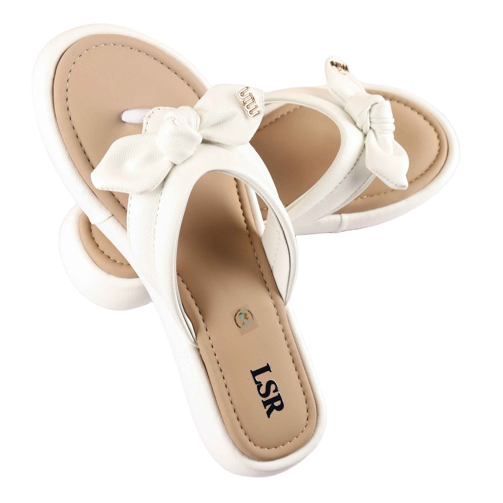 Lotusstride KnotSoCute Casual Knot Detail Sandals – Stylish & Comfortable Women Footwear - Lotusstride