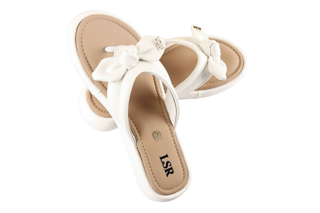 Lotusstride KnotSoCute Casual Knot Detail Sandals – Stylish & Comfortable Women Footwear - Lotusstride