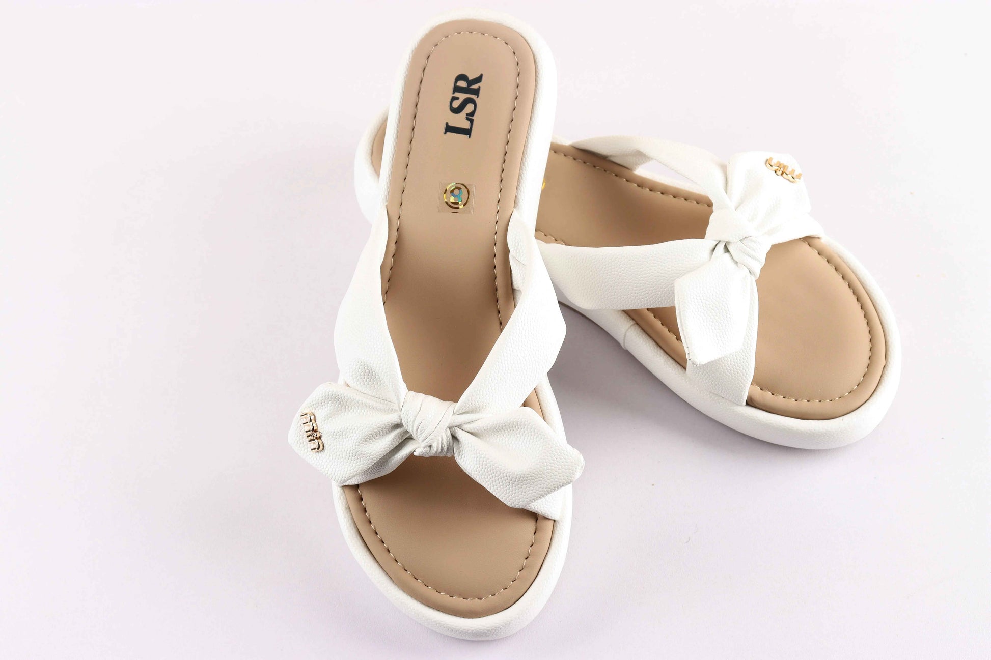 Lotusstride KnotSoCute Casual Knot Detail Sandals - Stylish & Comfortable Women Footwear - Lotusstride