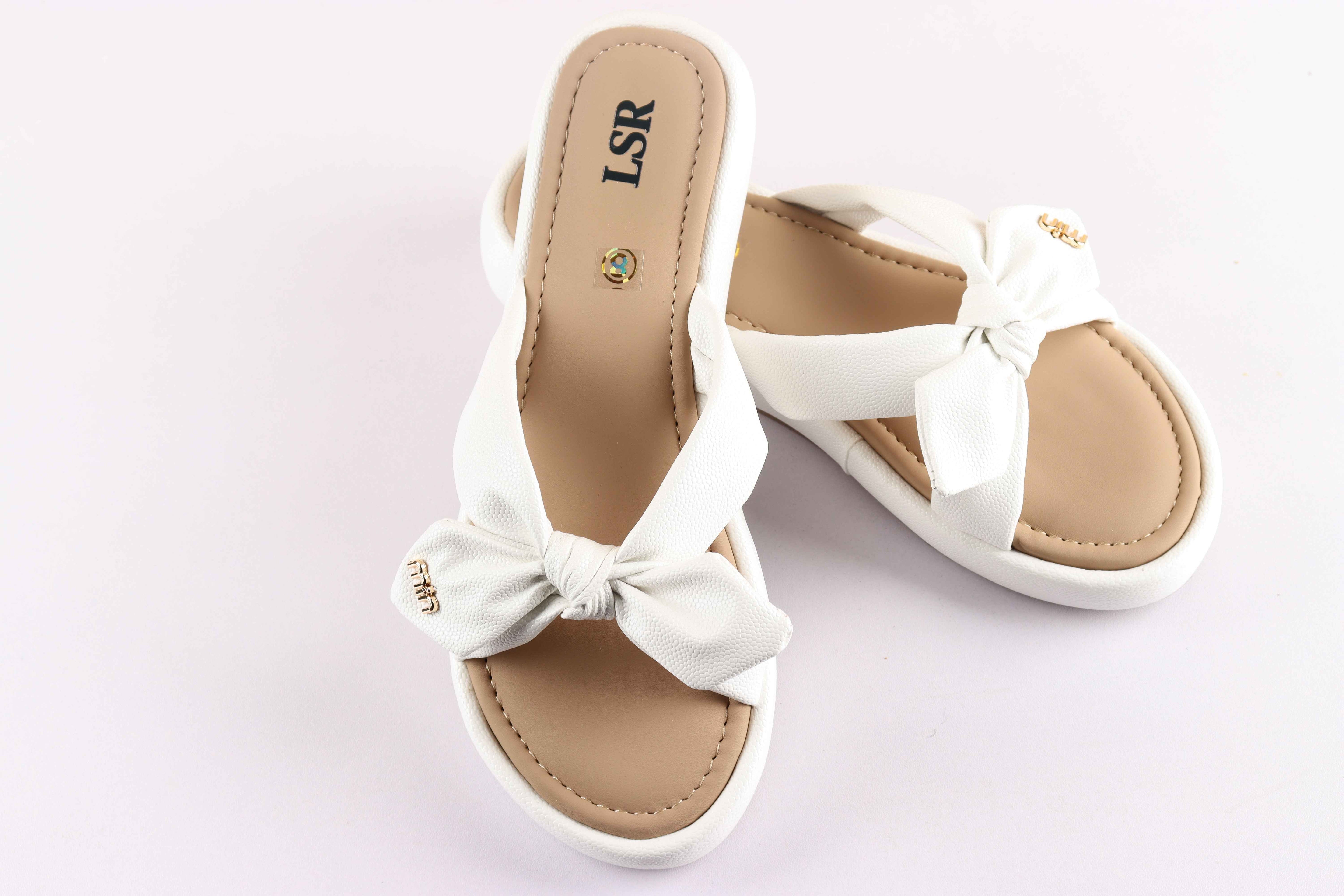 Lotusstride KnotSoCute Casual Knot Detail Sandals – Stylish & Comfortable Women Footwear - Lotusstride