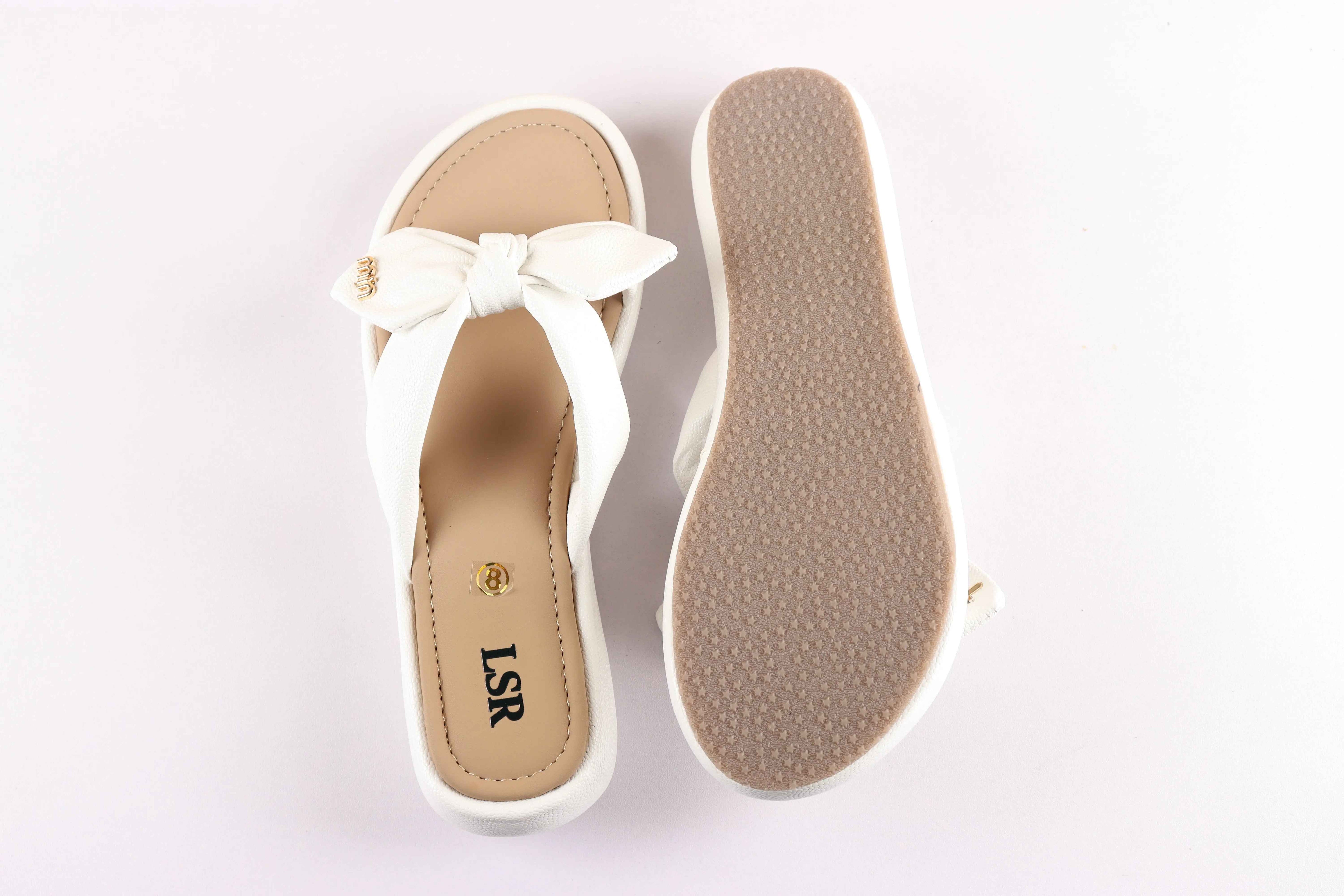 Lotusstride KnotSoCute Casual Knot Detail Sandals - Stylish & Comfortable Women Footwear - Lotusstride