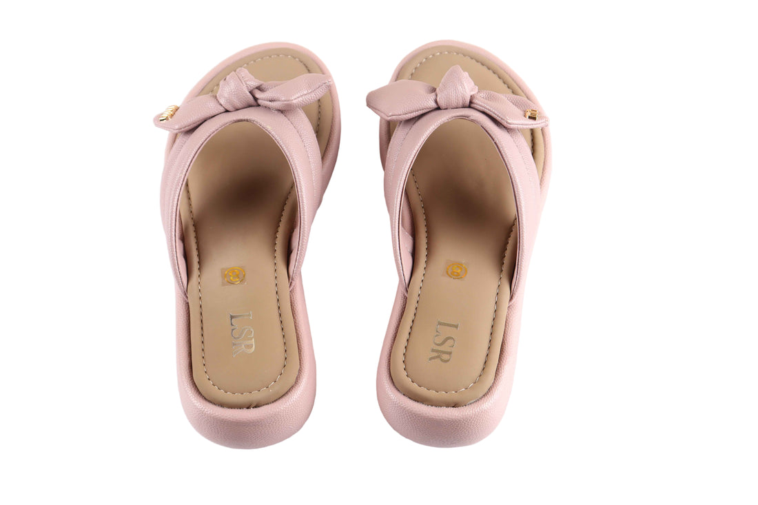 Lotusstride KnotSoCute Casual Knot Detail Sandals - Chic Women Footwear for Comfort and Style - Lotusstride