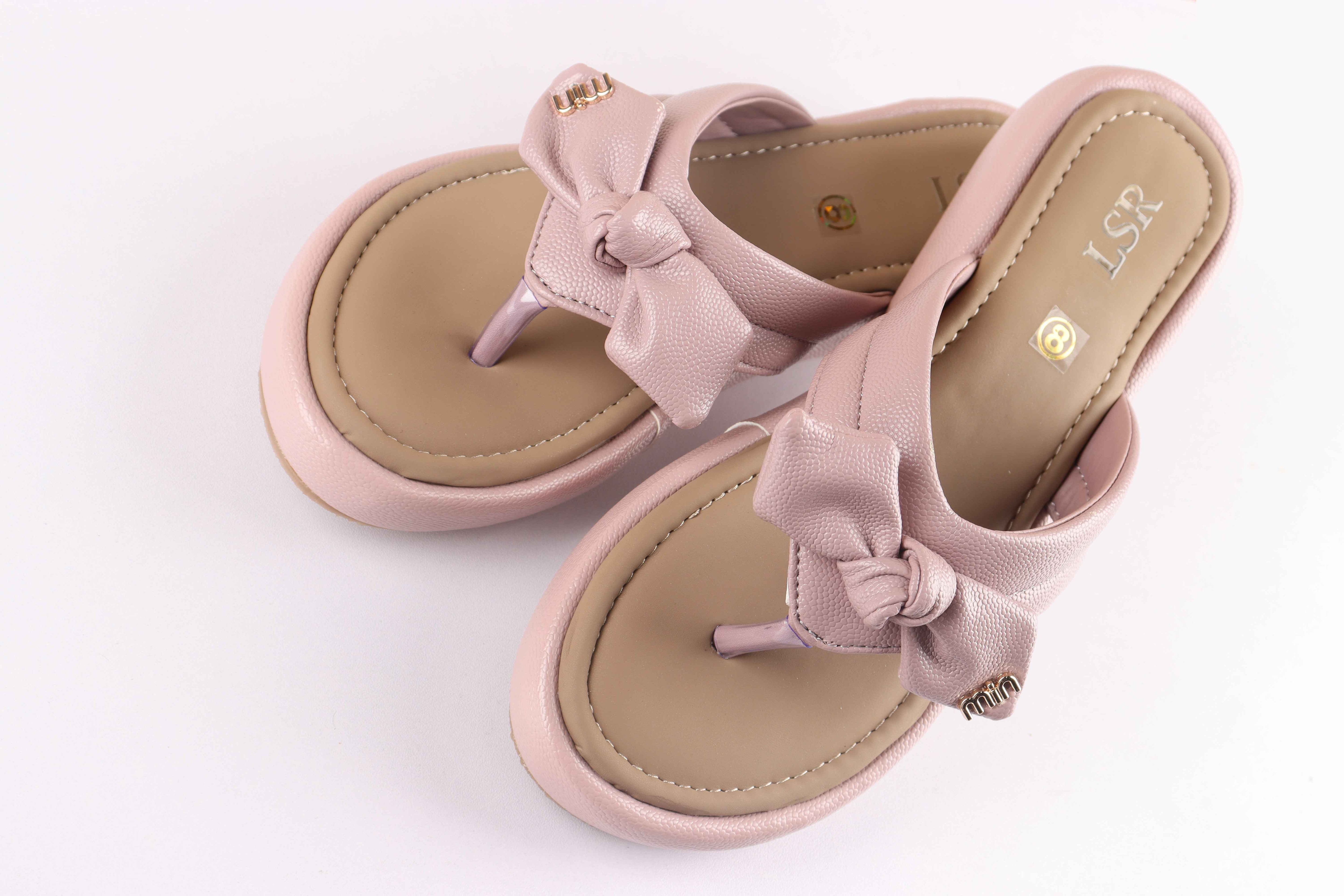 Lotusstride KnotSoCute Casual Knot Detail Sandals - Chic Women Footwear for Comfort and Style - Lotusstride