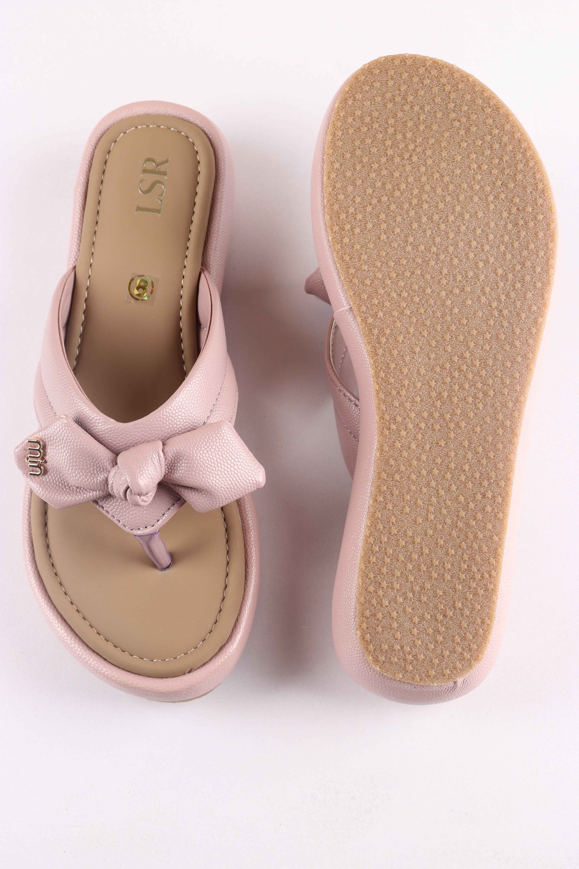 Lotusstride KnotSoCute Casual Knot Detail Sandals - Chic Women Footwear for Comfort and Style - Lotusstride