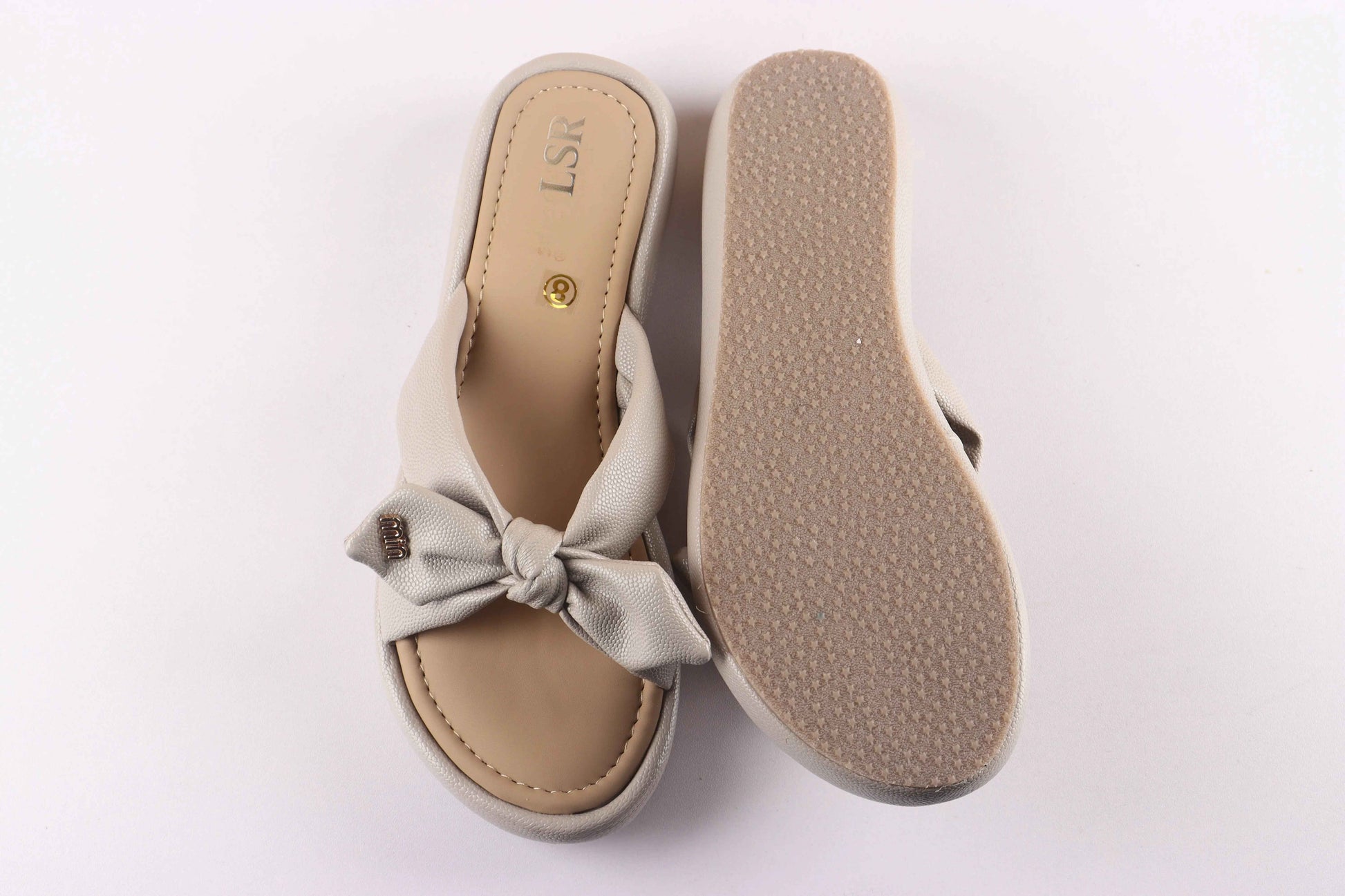 Lotusstride KnotSoCute Casual Knot Detail Sandals - Stylish Comfortable Women Footwear - Lotusstride
