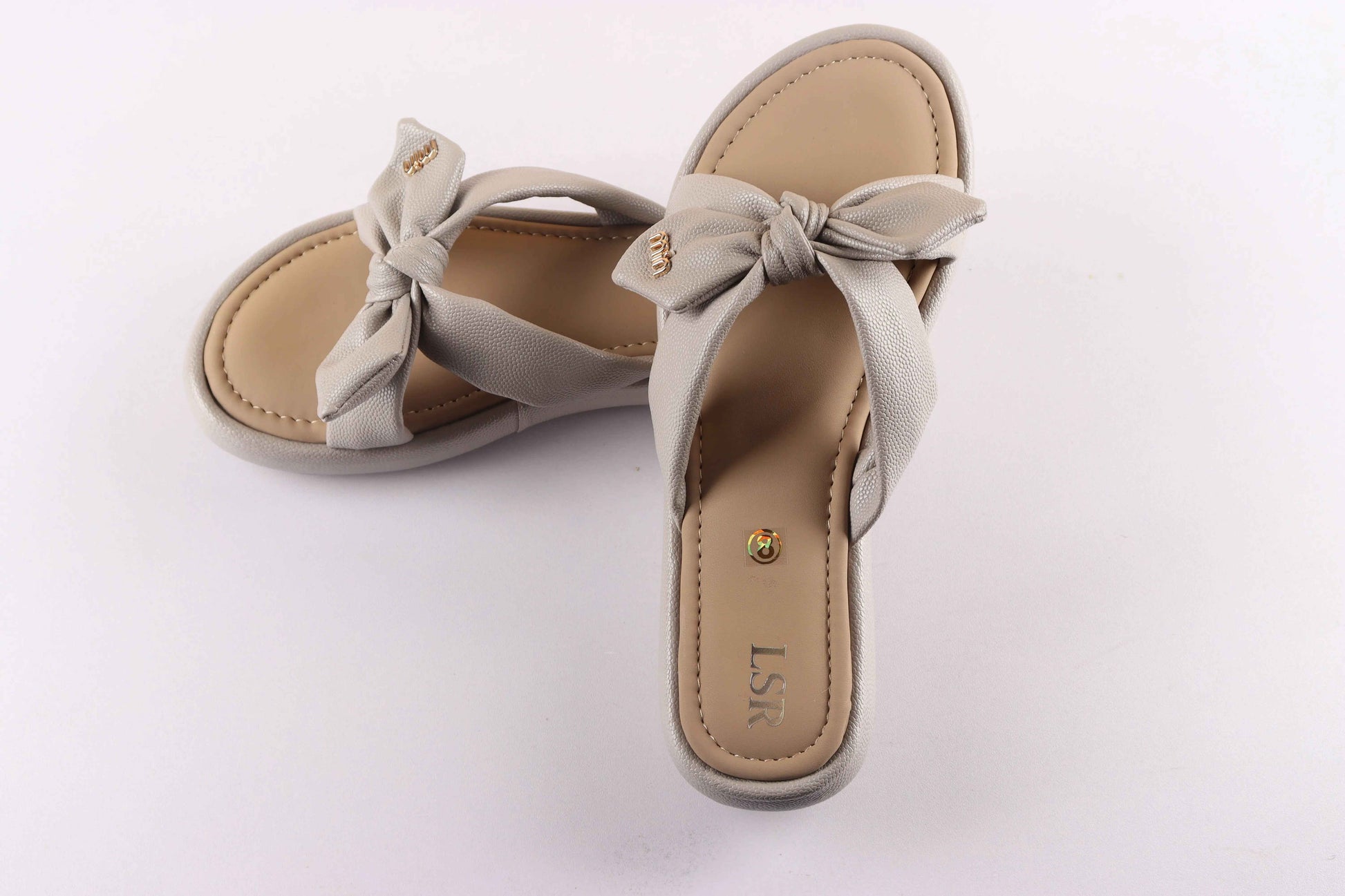 Lotusstride KnotSoCute Casual Knot Detail Sandals - Stylish Comfortable Women Footwear - Lotusstride