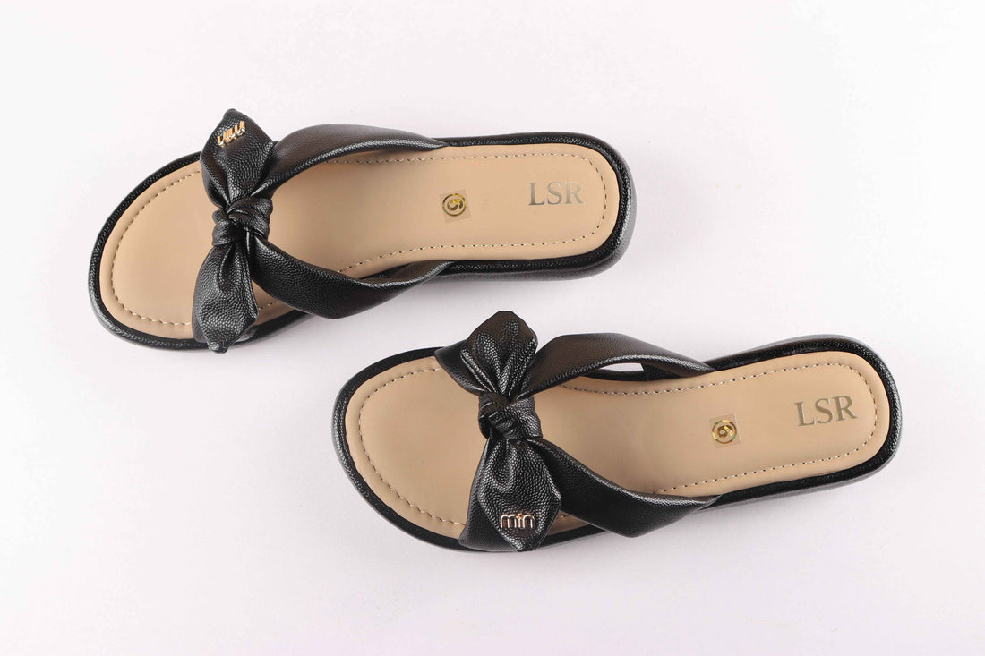 Lotusstride KnotSoCute Casual Knot Detail Sandals for Women Footwear - Stylish & Comfortable - Lotusstride
