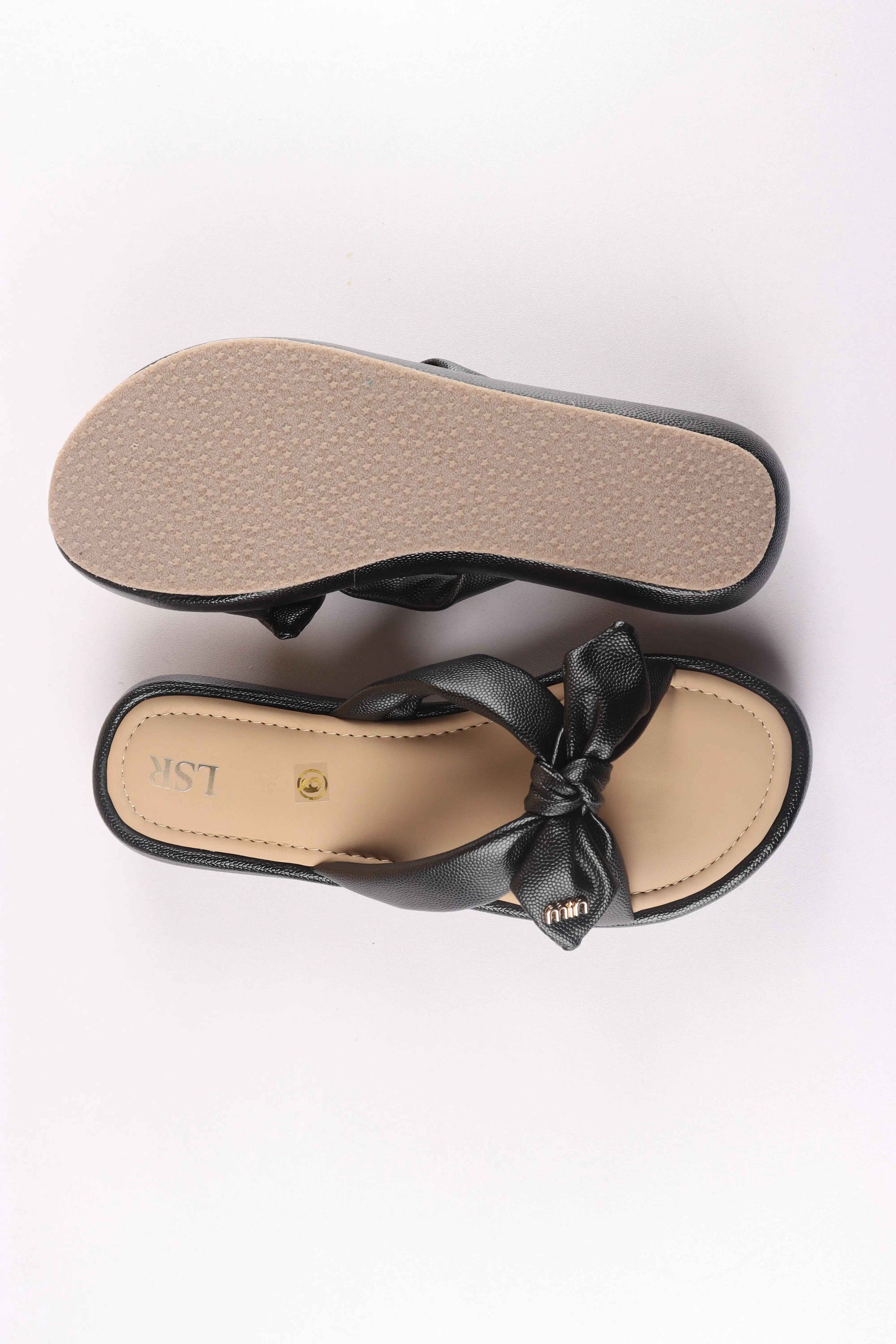 Lotusstride KnotSoCute Casual Knot Detail Sandals for Women Footwear - Stylish & Comfortable - Lotusstride